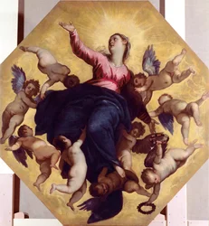 Madonna Carried by Angels
